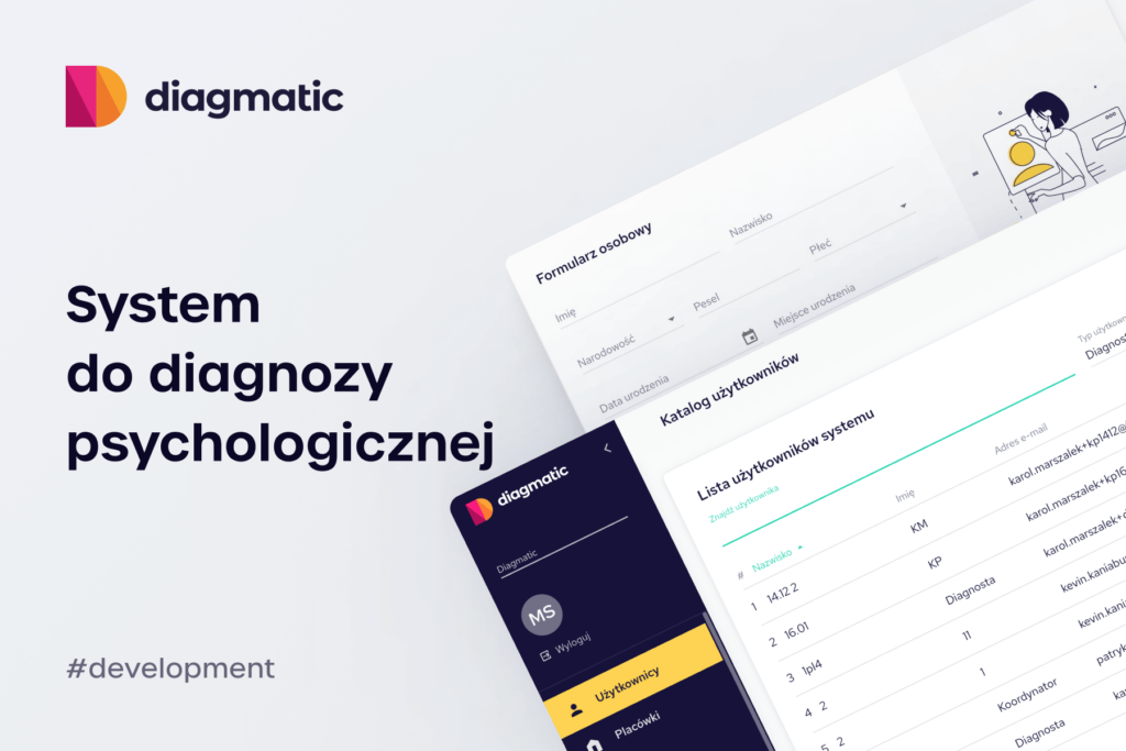 System do diagnozy psychologicznej Diagmatic stworzony przez Fingoweb