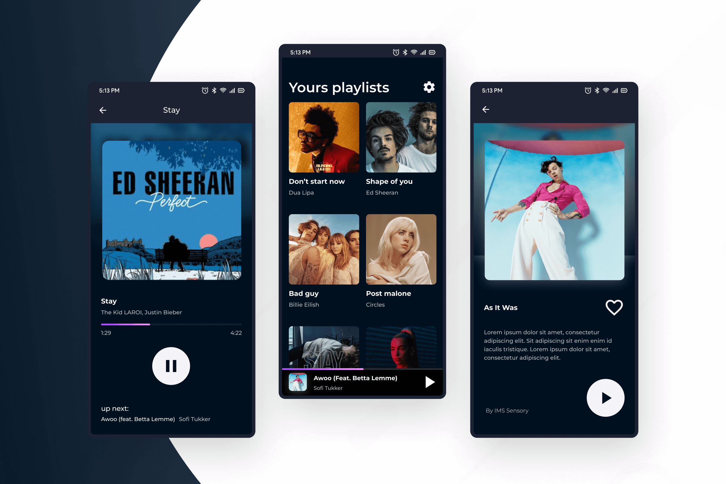 IMS Audio Player Mobile App