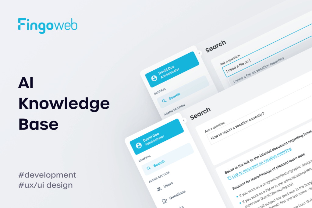 ChatGPT for Business - Fingoweb product