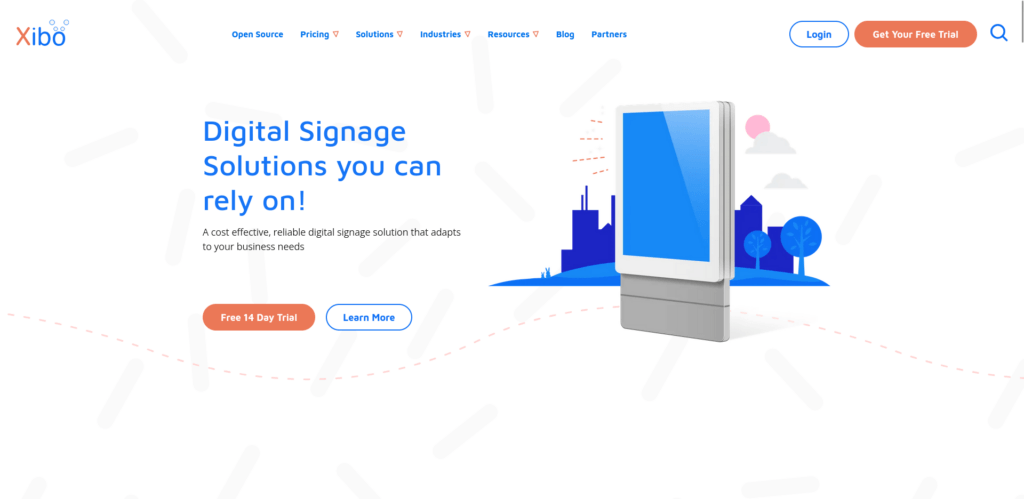 Xibo - open source digital signage solution