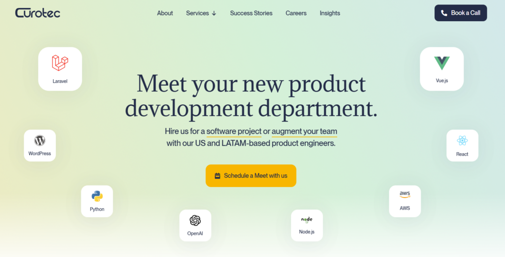 Curotec Laravel dev agency
