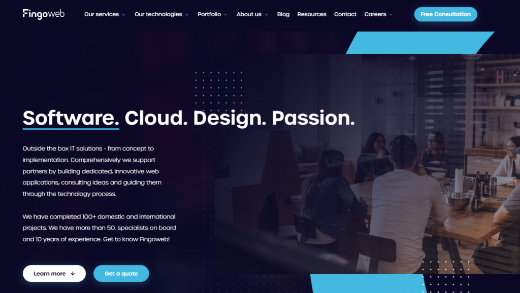 Top Laravel development company - Fingoweb