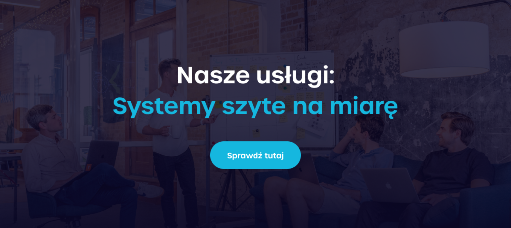 Nasze usługi: Oprogramowanie dla firm. Systemy szyte na miarę