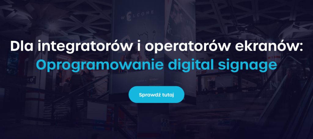 Dedykowane oprogramowanie digital signage dla integratorów i operatorów sieci ekranów – Fingoweb